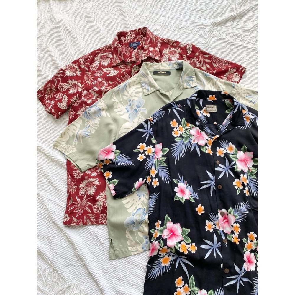 Hawaii Summer Shirts Bundle Size L